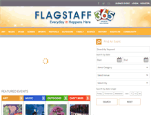Tablet Screenshot of flagstaff365.com